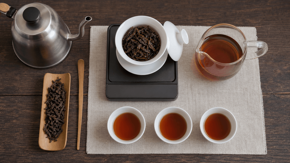 How to Brew Ripe Pu-erh Tea in a Gaiwan - Real Puerh Tea