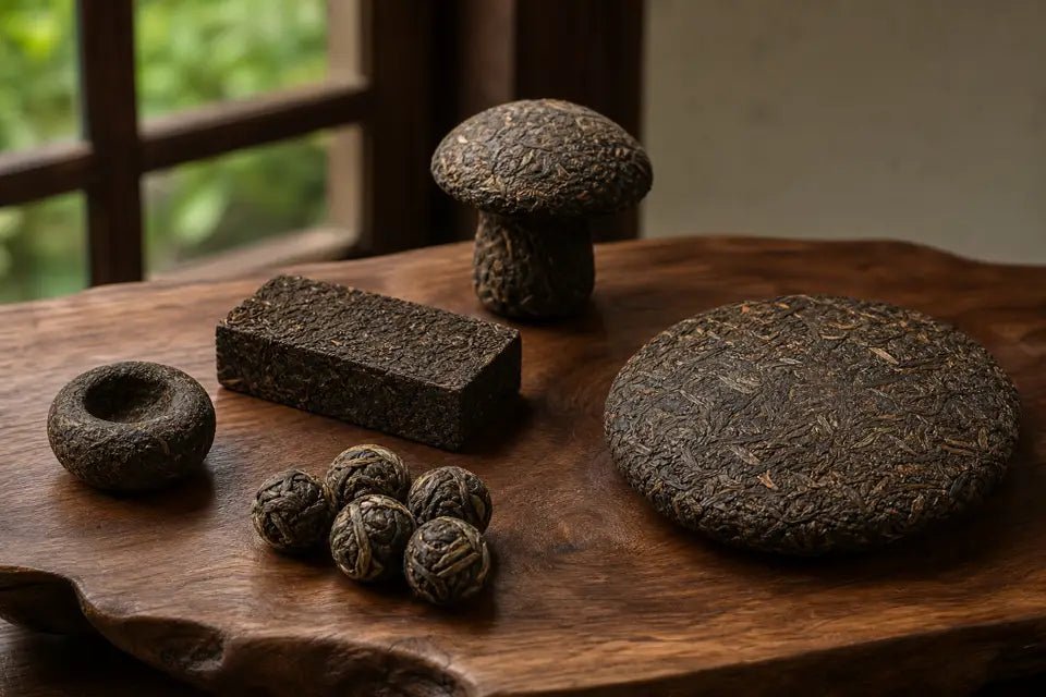 Mini Tuocha, Dragon Balls, or Cakes: Pu-erh Formats Compared - Real Puerh Tea
