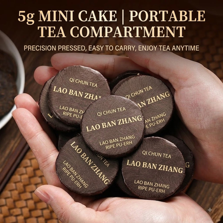 Lao Ban Zhang ripe Pu-erh mini cakes, 250g - product image 8
